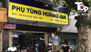 Hoàng Gia là một cửa hàng phụ tùng xe máy Hà Nội chất lượng