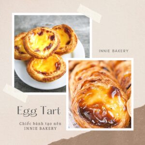 Bánh tart trứng Hà Nội Innie