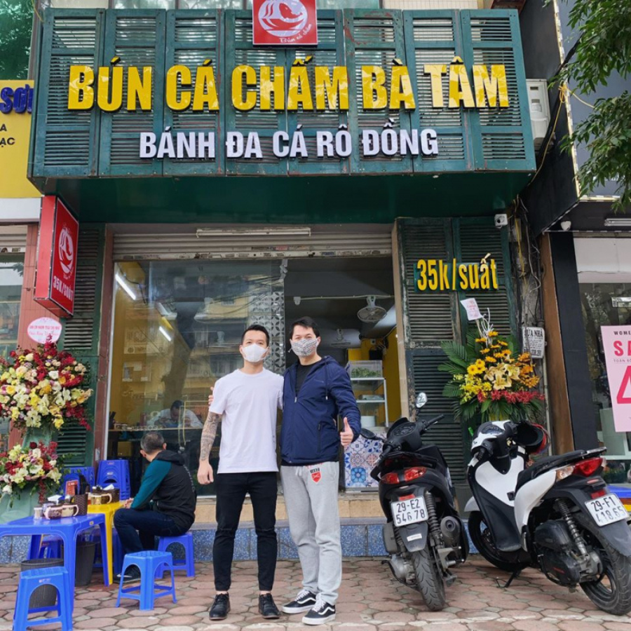 bún cá chấm hà nội