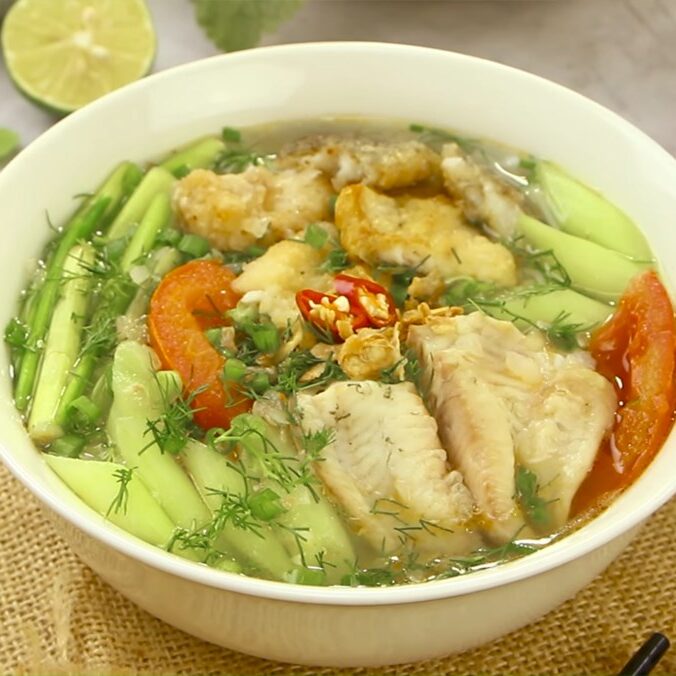 bún cá rô đồng hà nội