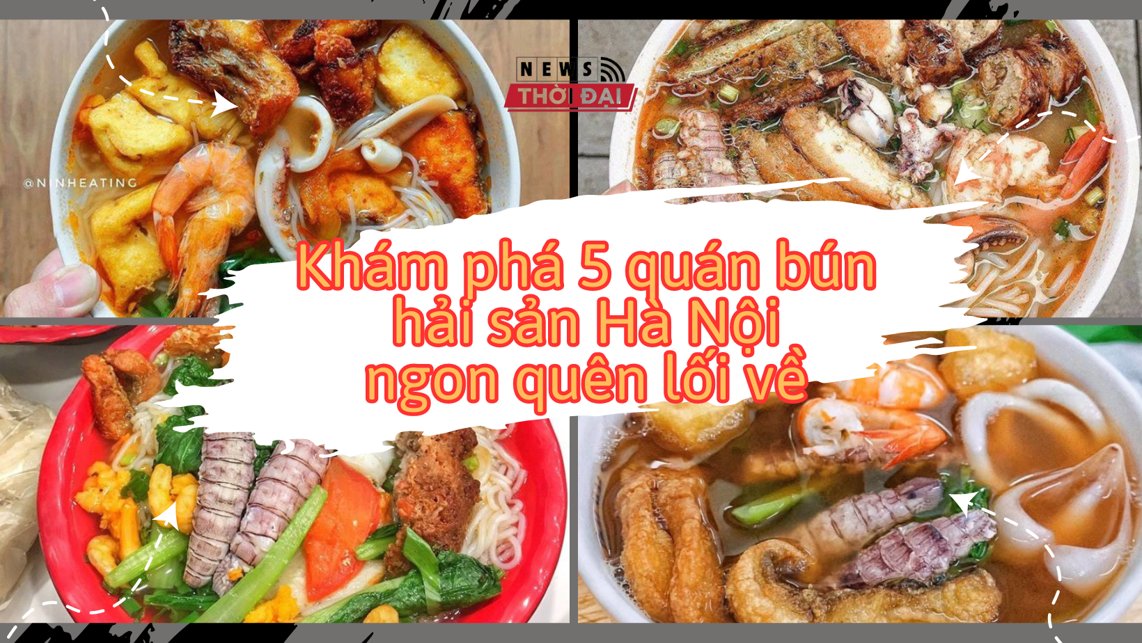 Khám phá 5 quán bún hải sản Hà Nội ngon quên lối về