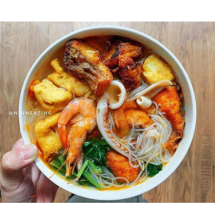 bún hải sản hà nội