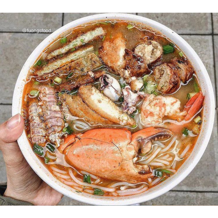 bún hải sản hà nội