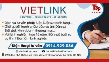 Các dịch vụ tiêu biểu của Vietlink Law