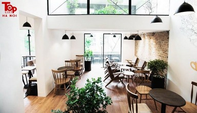 Quán cafe làm việc Hà Nội 5