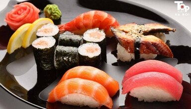 Sushi hấp dẫn tại nhà hàng Kimono Restaurant 