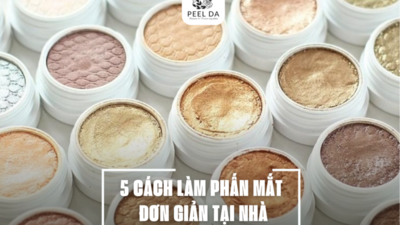 5 CÁCH LÀM PHẤN MẮT ĐƠN GIẢN TẠI NHÀ