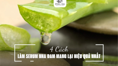 3 CÁCH LÀM SERUM NHA ĐAM MANG LẠI HIỆU QUẢ NHẤT