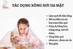 Cách xông hơi mặt tại nhà