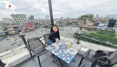 Aries là một quán cafe quận Đống Đa có view Rooftop ấn tượng