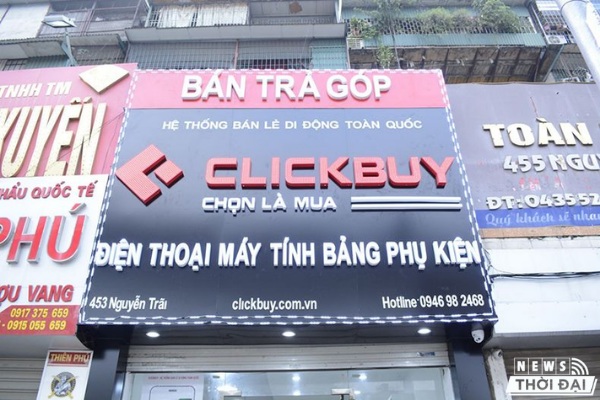 Cửa hàng điện thoại Clickbuy