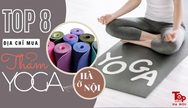 Top 8 địa chỉ mua thảm tập yoga ở Hà Nội