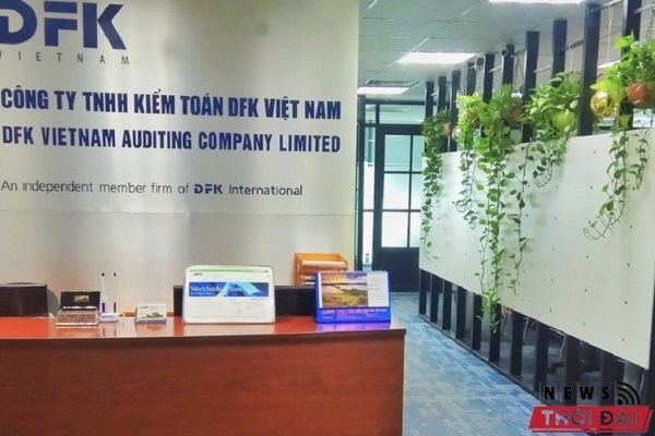 Một góc không gian làm việc của Dịch vụ kế toán TP.HCM - DFK Vietnam