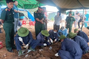 Gia Lai - Phát hiện hài cốt  khi đào móng làm nhà