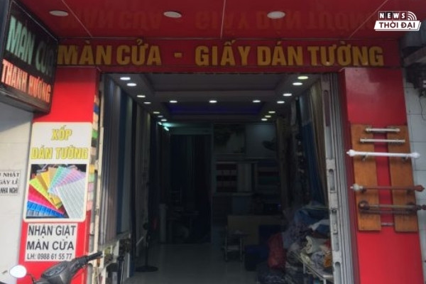 Dịch vụ giặt rèm cửa quận 8 của Thanh Hương