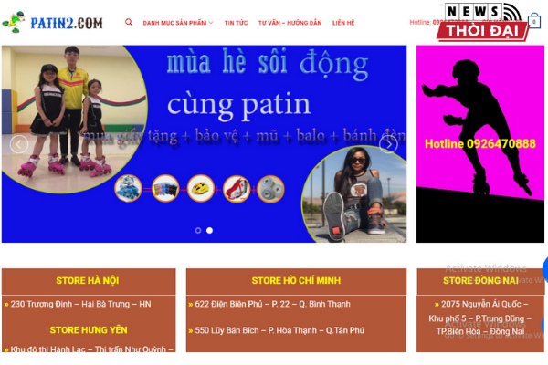 PATIN2.COM – Nơi mua giày patin cho bé HCM chất lượng