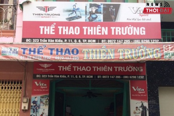 Dụng cụ thể thao Thiên Trường