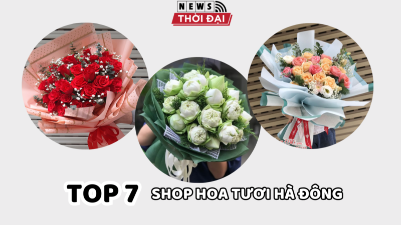 Top 7 shop hoa tươi Hà Đông giá rẻ, chất lượng tại Hà Nội