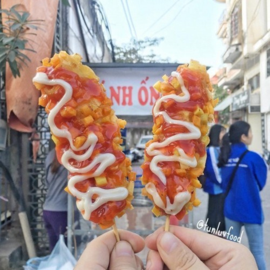 hot dog ở hà nội