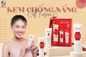 Kem Chống Nắng Cell Fusion C Review Chi Tiết 4 Dòng Sản Phẩm Hot Hit