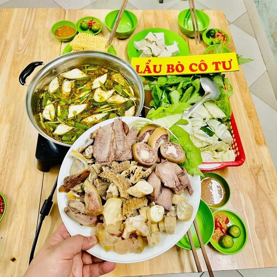 lẩu đuôi bò hà nội