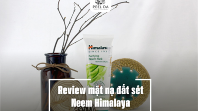 Review mặt nạ đất sét Neem Himalaya