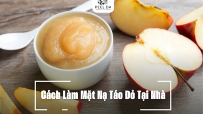 Cách Làm Mặt Nạ Táo Đỏ Tại Nhà