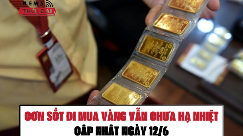 CƠN SỐT ĐI MUA VÀNG VẪN CHƯA HẠ NHIỆT – CẬP NHẬT NGÀY 12/6