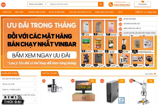 Nơi bán nguyên liệu trà sữa giá sỉ TPHCM 5