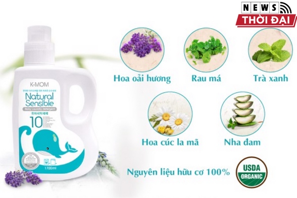 Nước giặt dành cho trẻ sơ sinh 4