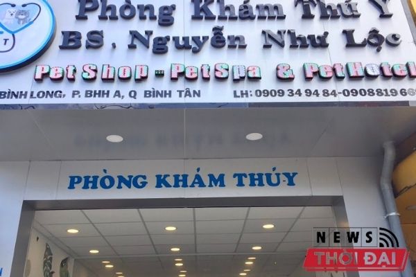 Phòng khám Thú y quận Bình Tân - Bs. Như Lộc