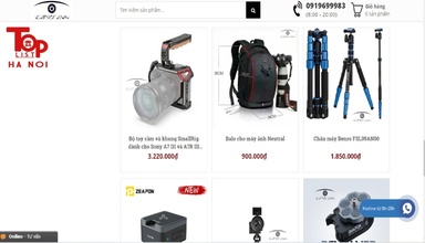 Shop Icamera chuyên cung cấp những phụ kiện ngành ảnh chất lượng