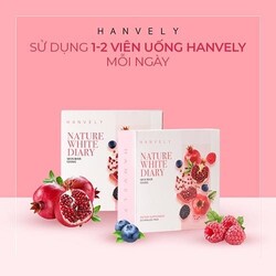 Review Viên uống trắng da Hàn Quốc Hanvely