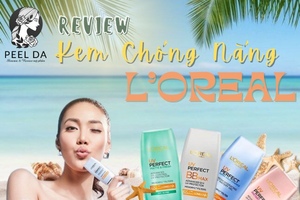 Review Kem Chống Nắng Loreal 4 Dòng Mới Nhất