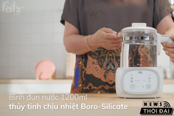 Review máy đun và hâm nước pha sữa Fatzbaby 3