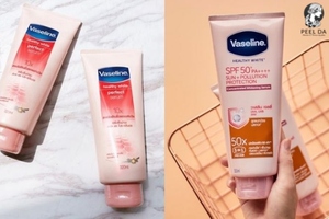 review sữa dưỡng thể trắng da Vaseline