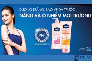 review vaseline dưỡng thể 1