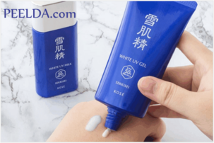 Kem Chống Nắng Không Lên Tone Sekkisei White UV Gel