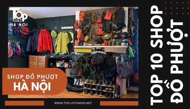 Top 12 shop đồ phượt Hà Nội cực đẹp, cực chất hiện nay