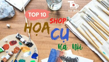 Top 10 shop họa cụ Hà Nội uy tín và chất lượng nhất