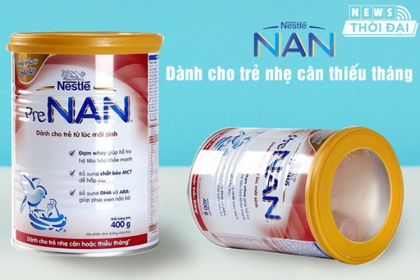 Sữa dành cho trẻ sinh non thiếu tháng 5