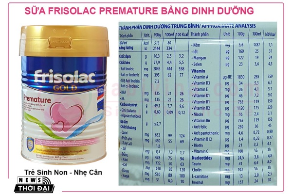 Frisolac Gold Premature