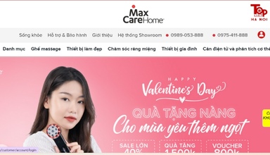 Maxcare cung cấp nhiều thiết bị cho gia đình