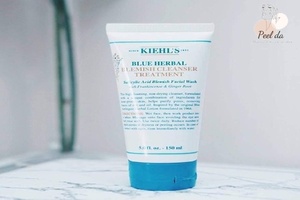 Sửa rửa mặt có chứa BHA Kiehl’s Gel Blue Herbal Blemish 