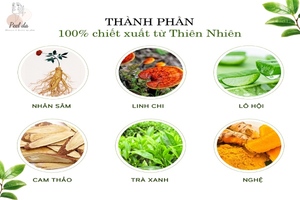 Thuốc trị mụn Bà Lão có thành phần rất an toàn và lành tính