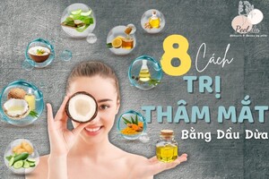 8 Cách Trị Thâm Mắt Bằng Dầu Dừa Hiệu Quả Nhất