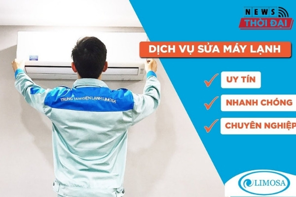 Dịch vụ vệ sinh máy lạnh quận 12 Limosa