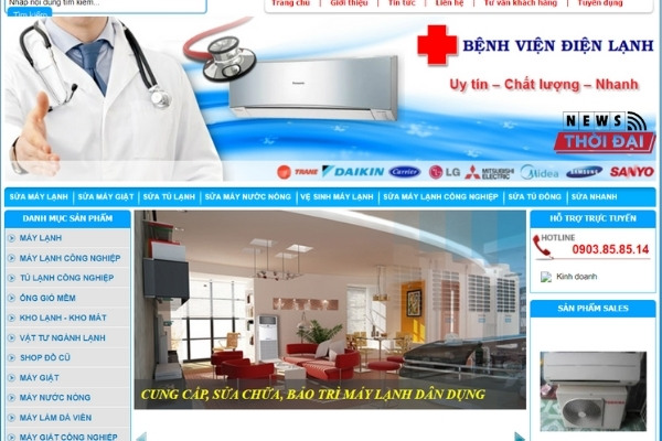 Bạn có thể đặt vệ sinh máy lạnh quận 7 qua website